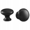 IKEA ENERYDA UCHWYT GAŁKA MEBLOWA CZARNA 2 SZT. 27 MM