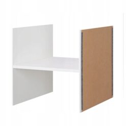 IKEA KALLAX WKŁAD Z 1 PÓŁKĄ DO REGAŁU BIAŁY 33X33 CM