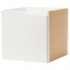 IKEA KALLAX WKŁAD Z DRZWIAMI DO REGAŁU BIAŁY 33x33 CM