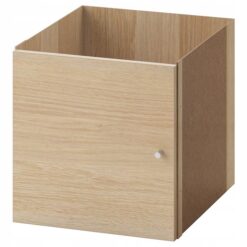 IKEA KALLAX WKŁAD Z DRZWIAMI DO REGAŁU DĄB 33X33