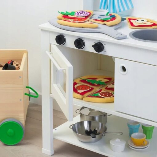 IKEA DUKTIG ZESTAW DO PIZZY PLUSZOWY 24 ELEMENTY - obrazek 3
