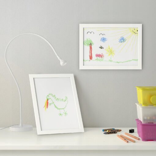 IKEA FISKBO ZESTAW RAMKA NA ZDJĘCIA RAMA 13x18 CM BIAŁA 4 SZT. - obrazek 2