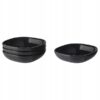 IKEA BACKIG ZESTAW TALERZ GŁĘBOKI 4 SZT. 20 CM