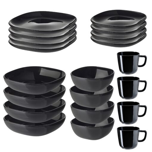 IKEA BACKIG ZESTAW TALERZY MISEK KUBÓW ZASTAWA 20 SZT.