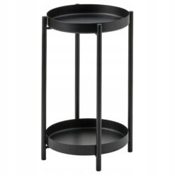 IKEA OLIVBLAD STOJAK NA DONICZKĘ CZARNY 35 cm