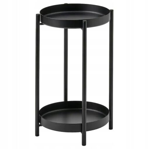 IKEA OLIVBLAD STOJAK NA DONICZKĘ CZARNY 35 cm