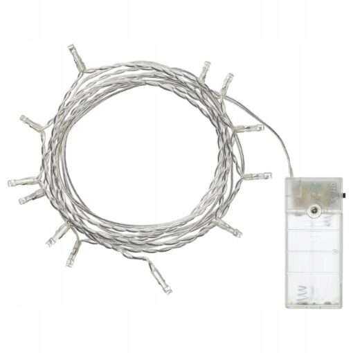 IKEA LEDFYR GIRLANDA LED ŁAŃCUCH 12 LAMPEK ŚWIĘTA