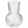 IKEA PADRAG WAZON SZKLANY BEZBARWNY 17 cm