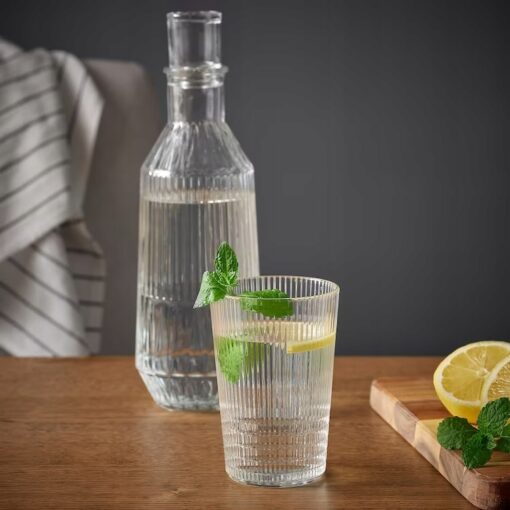 IKEA KALLSINNIG SZKLANKA PRZEZROCZYSTA 380 ML - obrazek 3