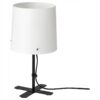 IKEA BARLAST LAMPA STOŁOWA CZARNA 31 CM
