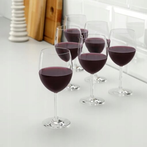 IKEA SVALKA KIELISZEK DO WINA 300 ML KOMPLET 6 SZT - obrazek 3