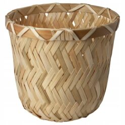 IKEA KLYNNON OSŁONKA DONICZKI BAMBUSOWA 9 CM