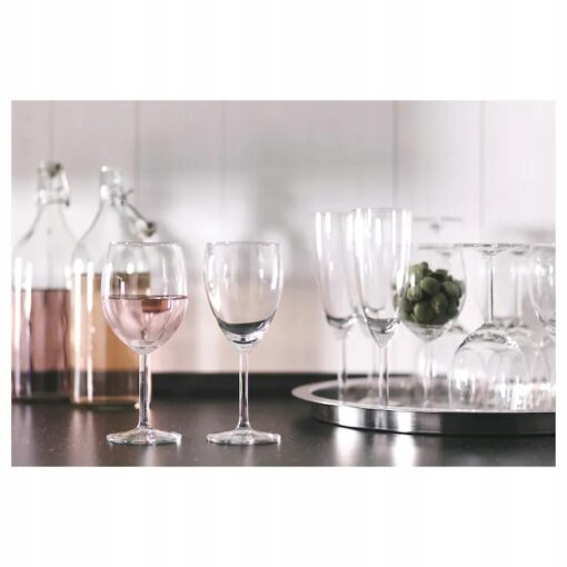 IKEA SVALKA KIELISZEK DO WINA 300 ML KOMPLET 6 SZT - obrazek 4