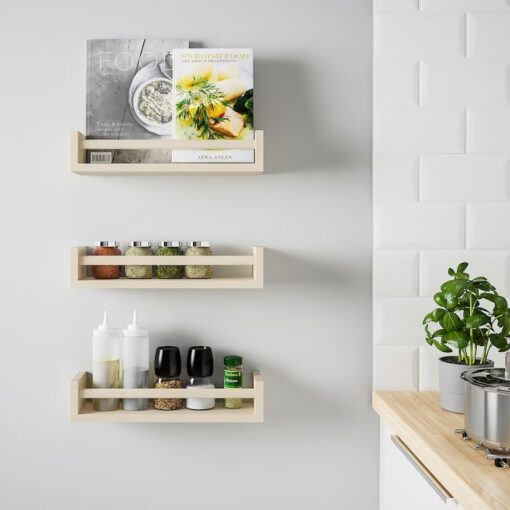 IKEA BEKVAM UCHWYT / PÓŁKA NA PRZYPRAWY DREWNIANA - obrazek 2