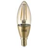 IKEA ROLLSBO ŻARÓWKA LED E14 200 LM BRĄZOWA 2.3 W