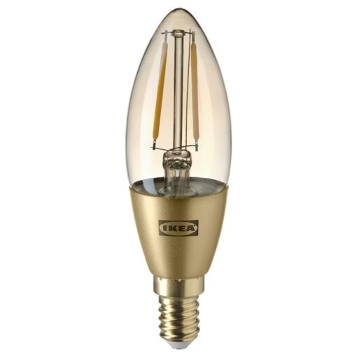 IKEA ROLLSBO ŻARÓWKA LED E14 200 LM BRĄZOWA 2.3 W
