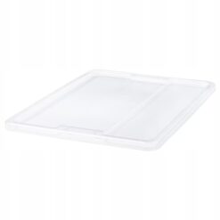 IKEA SAMLA POKRYWKA PUDEŁKA PRZEZROCZYSTA 57x39 CM