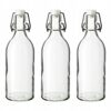 IKEA KORKEN 3 X BUTELKA Z KAPSLEM SZKŁO 500 ML 3 SZTUKI