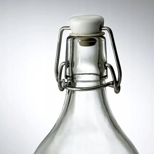 IKEA KORKEN 3 X BUTELKA Z KAPSLEM SZKŁO 500 ML 3 SZTUKI - obrazek 3