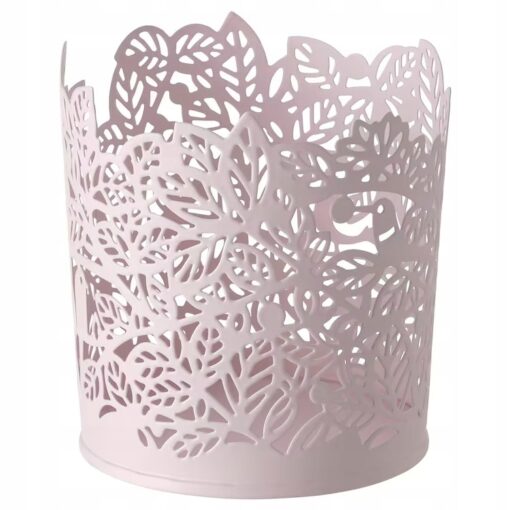 IKEA SAMVERKA ŚWIECZNIK NA TEALIGHTY RÓŻOWY 8 CM