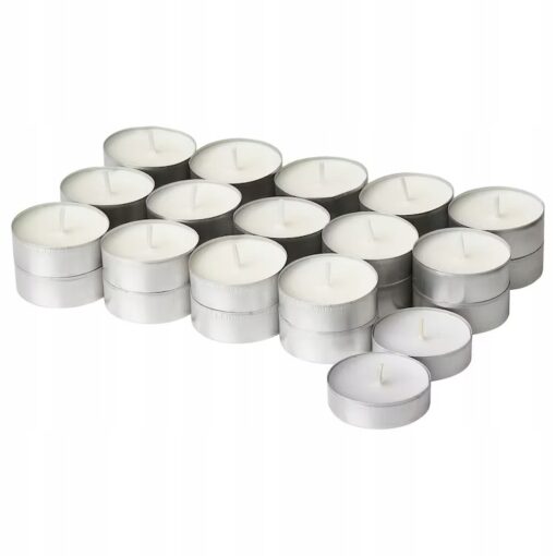 IKEA ADLAD ŚWIECZKI TEALIGHT PACHNĄCE ZAPACH LASU 30 SZT.