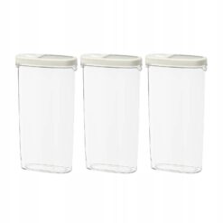 IKEA 365+ POJEMNIK PUDEŁKO NA SUCHĄ ŻYWNOŚĆ 2.3l 3szt