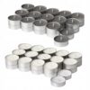 IKEA ADLAD ZESTAW ŚWIECZEK TEALIGHT - ZAPACH LASU/OGNISKA 60 SZT