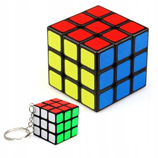 ZESTAW KOSTKA 3x3 + BRELOK MINI KOSTKA