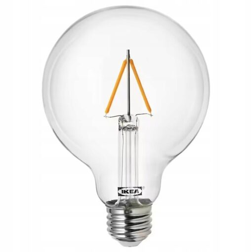 IKEA LUNNOM ŻARÓWKA LED E27 100 LM KULA 95 MM