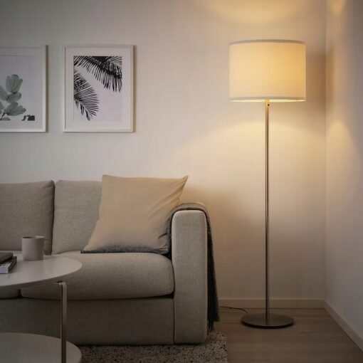 IKEA RINGSTA/SKAFTET LAMPA PODŁOGOWA STOJĄCA BIAŁA - obrazek 7