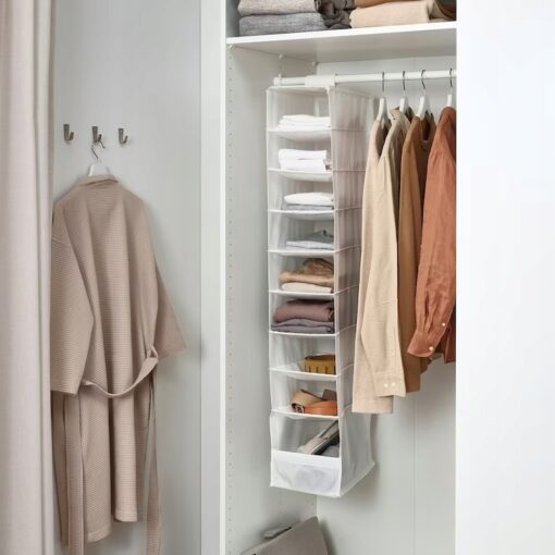 IKEA SKUBB REGAŁ Z 9 PRZEGRODAMI BIAŁY 22x34x120cm - obrazek 2