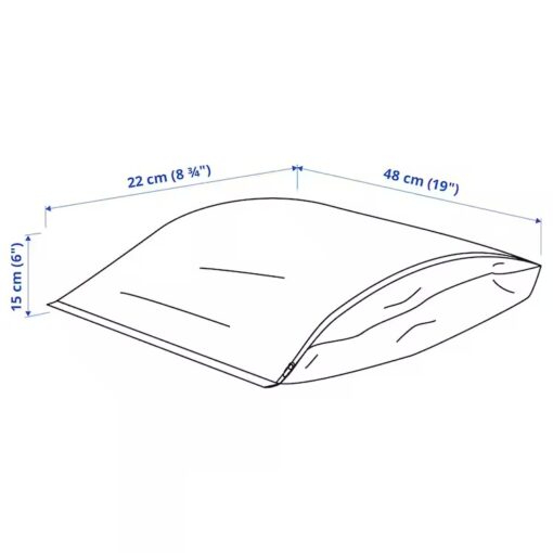 IKEA PARKLA TORBA NA BUTY 48x22 CM - obrazek 5