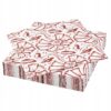 IKEA SOMMARFLADER SERWETKI W KWIATY 33x33 30 SZT.