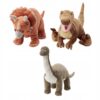 IKEA JATTELIK DINOZAUR PLUSZOWY PLUSZAK - ZESTAW 3 SZTUKI
