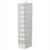 IKEA SKUBB REGAŁ Z 9 PRZEGRODAMI BIAŁY 22x34x120cm