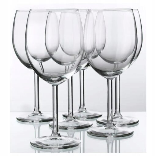 IKEA SVALKA KIELISZEK DO WINA 300 ML KOMPLET 6 SZT