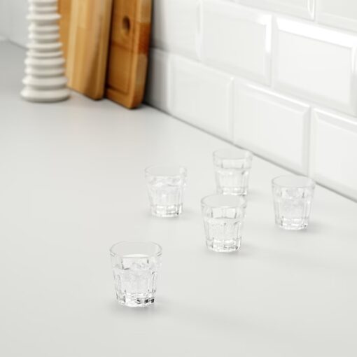 IKEA POKAL KIELISZEK DO WÓDKI 50 ML 6 SZTUK - obrazek 3