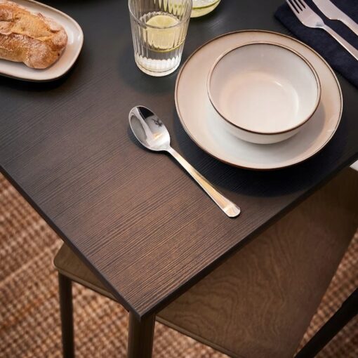IKEA SANDSBERG STÓŁ CZARNY 67X67 CM - obrazek 4