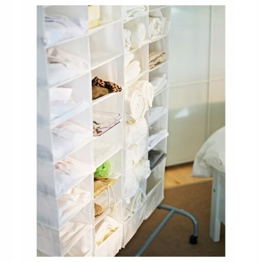 IKEA SKUBB REGAŁ Z 9 PRZEGRODAMI BIAŁY 22x34x120cm - obrazek 5