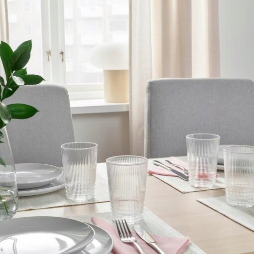 IKEA KALLSINNIG SZKLANKA PRZEZROCZYSTA 380 ML - obrazek 2