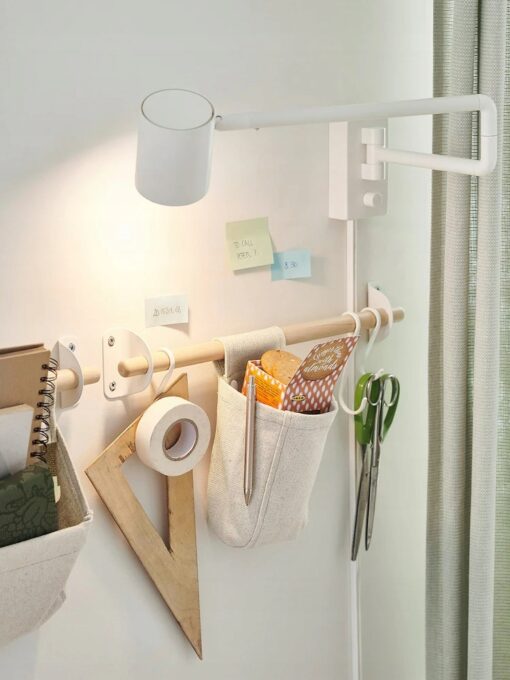 IKEA NEREBY SZYNA WIESZAK Z BRZOZY 40 cm - obrazek 4