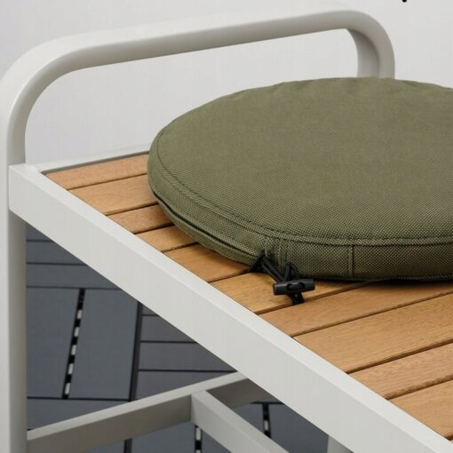 IKEA FROSON PODUSZKA OGRODOWA BEŻOWO-ZIELONA 35 CM - obrazek 3