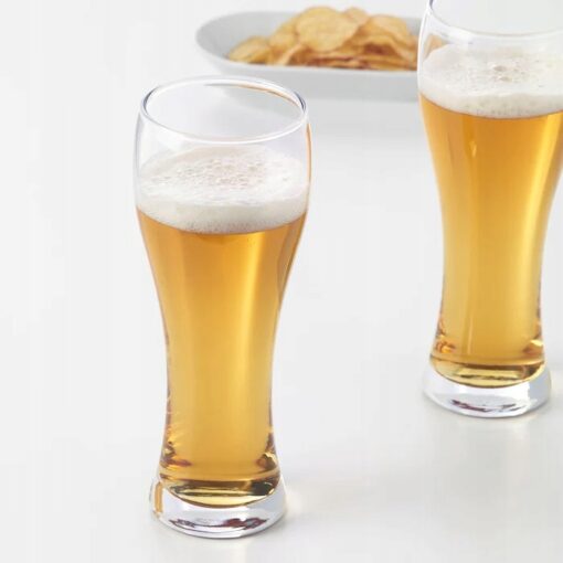 IKEA OANVAND POKAL / SZKLANKA DO PIWA 630 ml - obrazek 2