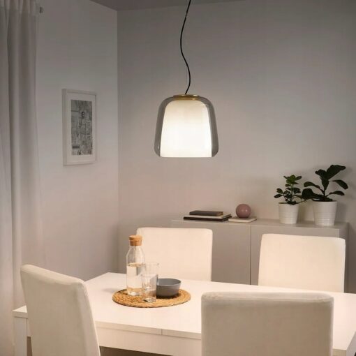 IKEA SOLHETTA ŻARÓWKA LED E27 1521 LM KULA OPALOWA - obrazek 2