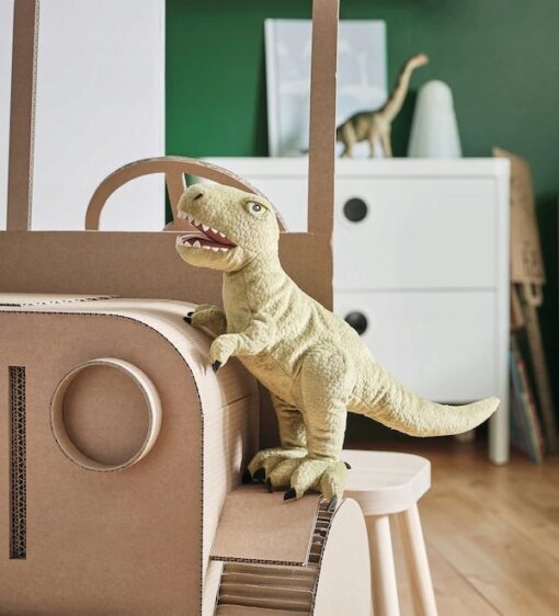IKEA JATTELIK DINOZAUR PLUSZOWY MASKOTKA PLUSZAK ZESTAW 3 SZTUK - obrazek 9