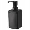 IKEA RINNIG DOZOWNIK DO MYDŁA CZARNY 450 ml