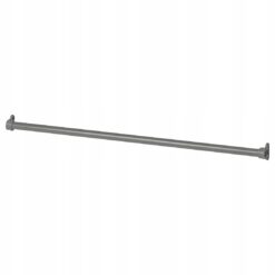 IKEA KOMPLEMENT DRĄŻEK MEBLOWY UBRANIOWY SZARY 100 cm