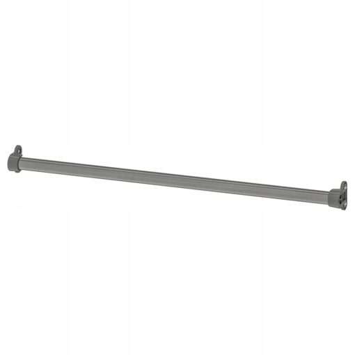 IKEA KOMPLEMENT DRĄŻEK MEBLOWY UBRANIOWY SZARY 75 cm