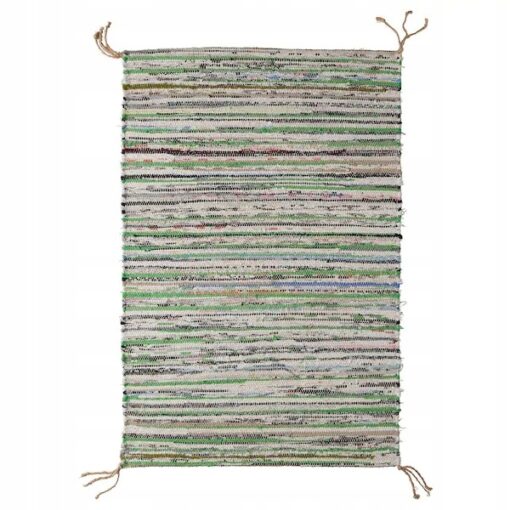 IKEA TANUM DYWAN DYWANIK KOLOROWY BAWEŁNA 60x90 CM
