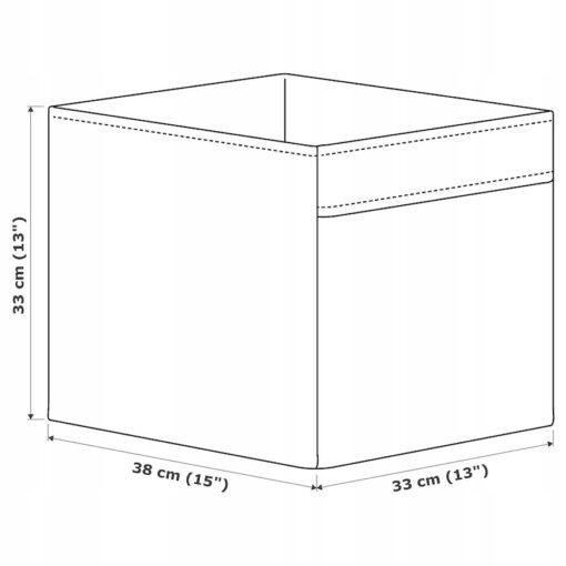 IKEA DRONA WKŁAD CZARNO-BIAŁY W KOTY 3 SZT. - DO REGAŁU KALLAX - obrazek 4